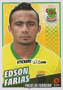 Figurina Edson Farias - Futebol 2015-2016 - Panini