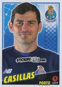 Sticker Iker Casillas - Futebol 2015-2016 n. 230 - Panini