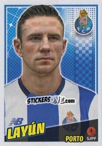 Sticker Miguel Layún - Futebol 2015-2016 n. 232 - Panini