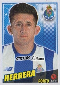 Sticker Hector Herrera - Futebol 2015-2016 n. 239 - Panini