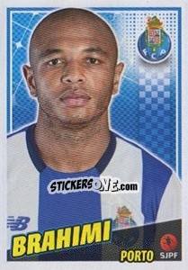 Sticker Yacine Brahimi - Futebol 2015-2016 n. 241 - Panini