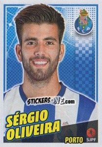 Cromo Sérgio Oliveira - Futebol 2015-2016 - Panini