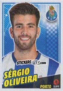 Sticker Sérgio Oliveira - Futebol 2015-2016 n. 242 - Panini