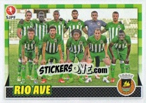 Sticker Rio Ave Equipa - Futebol 2015-2016 n. 247 - Panini