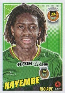 Cromo Kayembe - Futebol 2015-2016 n. 259 - Panini