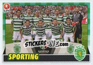 Sticker Sporting Equipa - Futebol 2015-2016 n. 266 - Panini