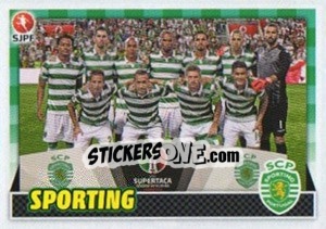 Figurina Sporting Equipa - Futebol 2015-2016 - Panini