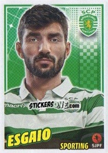 Sticker Esgaio - Futebol 2015-2016 - Panini