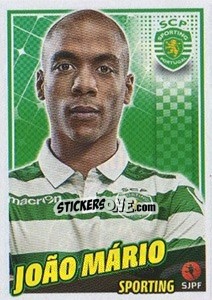 Figurina João Mário - Futebol 2015-2016 - Panini