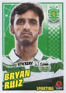 Sticker Bryan Ruiz - Futebol 2015-2016 n. 281 - Panini