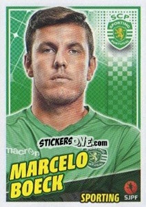 Sticker Marcelo Boeck - Futebol 2015-2016 n. 284 - Panini