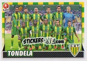 Sticker Tondela Equipa - Futebol 2015-2016 - Panini