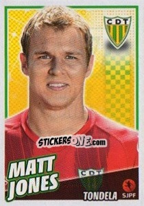 Sticker Matt Jones - Futebol 2015-2016 - Panini