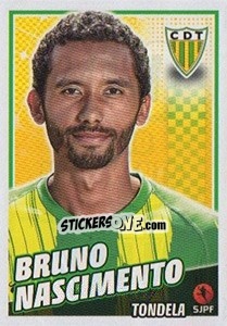 Figurina Bruno Nascimento - Futebol 2015-2016 - Panini
