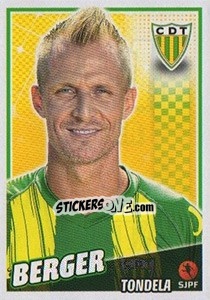 Sticker Berger - Futebol 2015-2016 n. 291 - Panini
