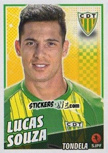 Sticker Lucas Souza - Futebol 2015-2016 n. 295 - Panini