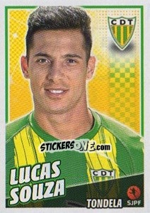 Figurina Lucas Souza - Futebol 2015-2016 - Panini