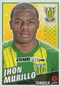 Sticker Jhon Murillo - Futebol 2015-2016 n. 299 - Panini