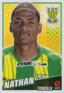 Sticker Nathan - Futebol 2015-2016 n. 302 - Panini
