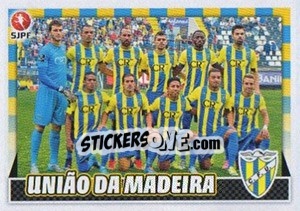 Figurina União da Madeira Equipa - Futebol 2015-2016 - Panini