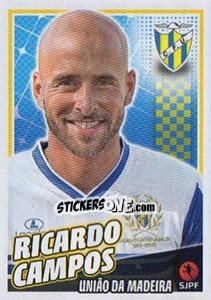 Cromo Ricardo Campos - Futebol 2015-2016 - Panini