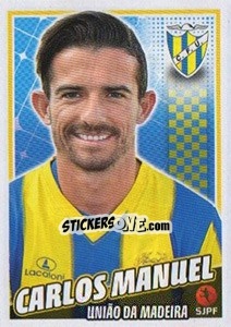 Sticker Carlos Manuel - Futebol 2015-2016 n. 307 - Panini
