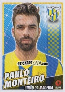 Cromo Paulo Monteiro - Futebol 2015-2016 - Panini