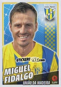 Sticker Miguel Fidalgo - Futebol 2015-2016 - Panini