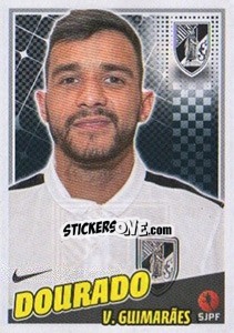 Sticker Dourado - Futebol 2015-2016 n. 340 - Panini