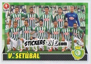 Sticker V. Setúbal Equipa - Futebol 2015-2016 n. 342 - Panini