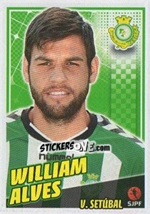 Sticker William Alves - Futebol 2015-2016 - Panini