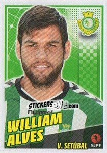 Sticker William Alves - Futebol 2015-2016 n. 345 - Panini
