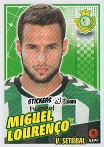 Sticker Miguel Lourenço - Futebol 2015-2016 - Panini