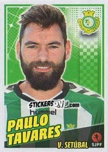 Cromo Paulo Tavares - Futebol 2015-2016 - Panini