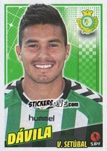 Figurina Dávila - Futebol 2015-2016 - Panini