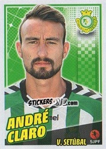 Sticker André Claro - Futebol 2015-2016 - Panini