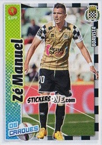 Sticker Zé Manuel - Futebol 2015-2016 - Panini