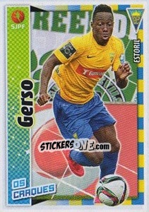 Sticker Gerso - Futebol 2015-2016 n. 367 - Panini