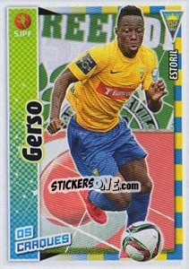 Figurina Gerso - Futebol 2015-2016 - Panini