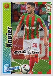 Sticker Xavier - Futebol 2015-2016 - Panini