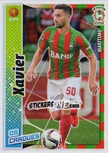 Sticker Xavier - Futebol 2015-2016 n. 368 - Panini