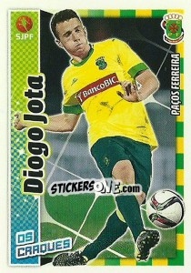 Sticker Diogo Jota - Futebol 2015-2016 n. 371 - Panini