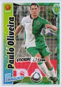Sticker Paulo Oliveira - Futebol 2015-2016 n. 374 - Panini