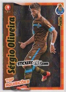 Sticker Sérgio Oliveira - Futebol 2015-2016 n. 393 - Panini