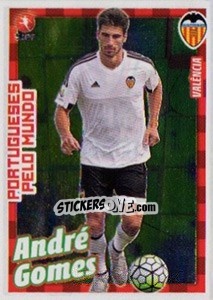 Sticker André Gomes - Futebol 2015-2016 n. 397 - Panini