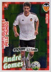 Figurina André Gomes - Futebol 2015-2016 - Panini