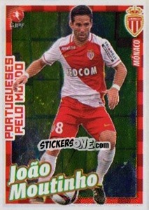 Sticker João Moutinho - Futebol 2015-2016 n. 401 - Panini