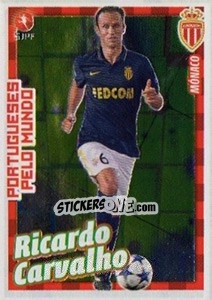 Sticker Ricardo Carvalho - Futebol 2015-2016 - Panini