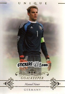 Sticker Manuel Neuer - World Football UNIQUE 2015 n. 4 - Futera