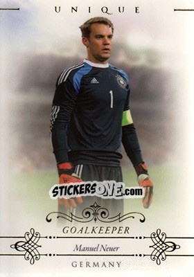 Sticker Manuel Neuer - World Football UNIQUE 2015 - Futera